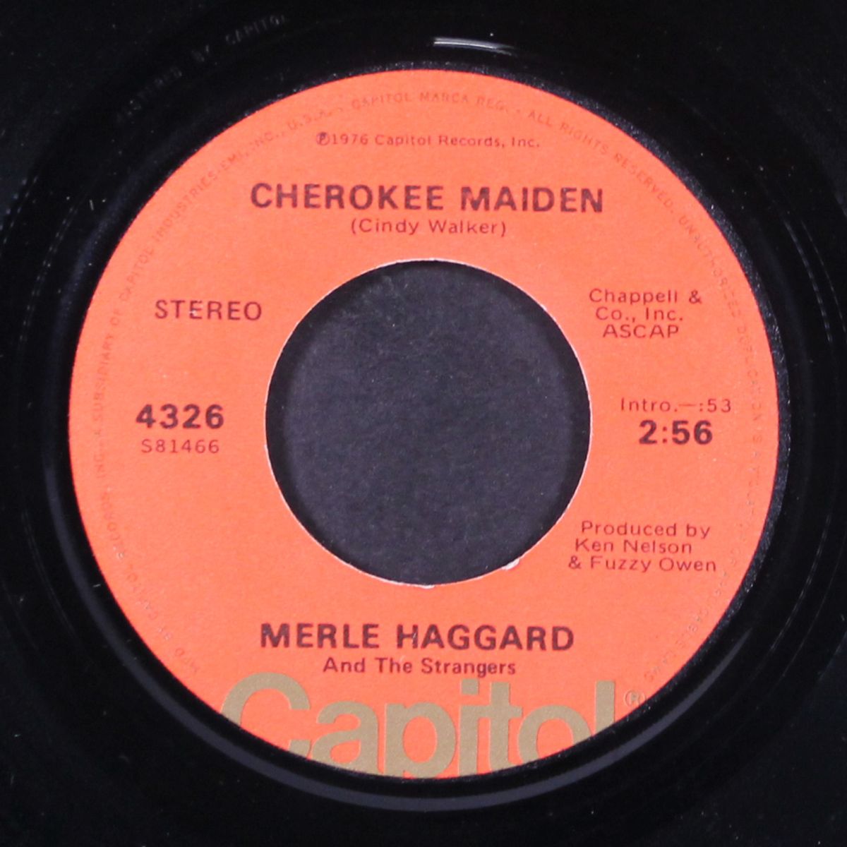 cherokee maiden / what have you got planned tonight diana by MERLE HAGGARD