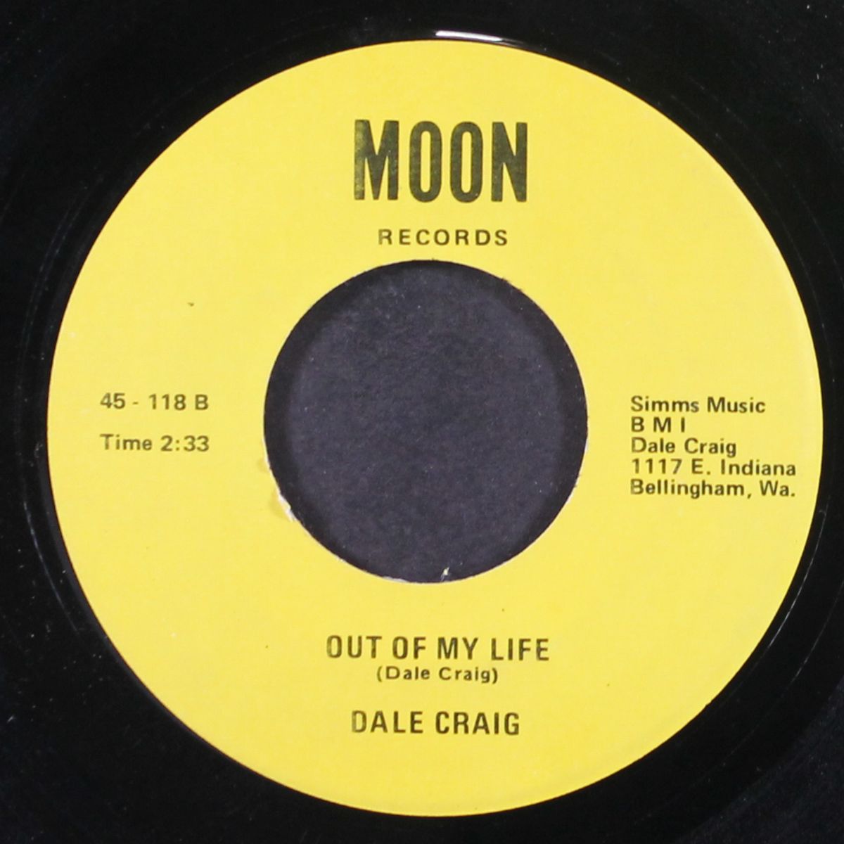 dreaming / out of my life by DALE CRAIG