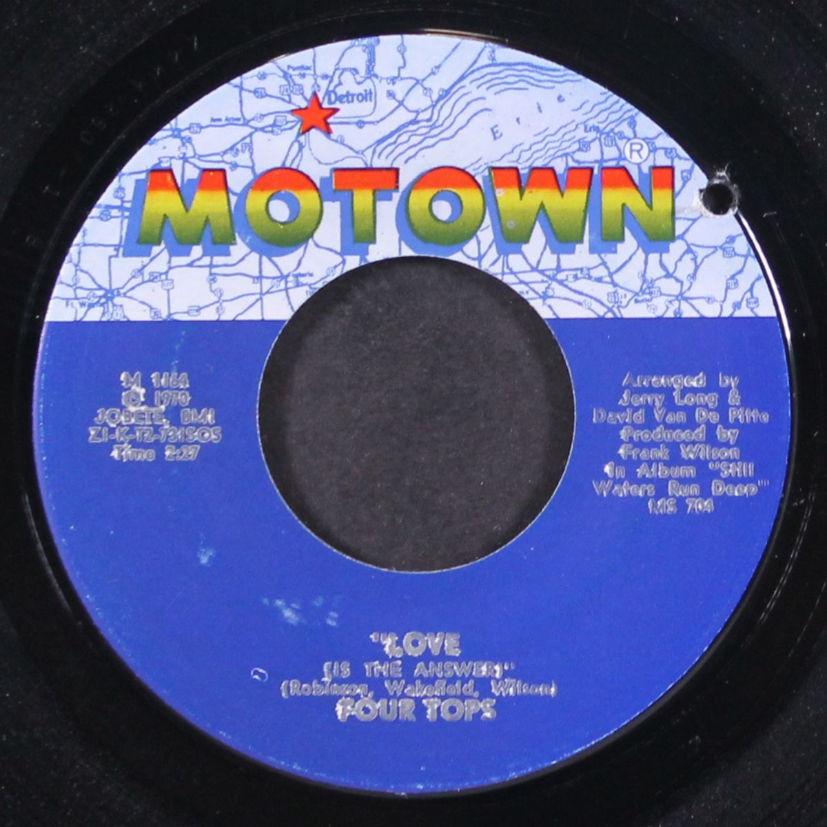 it's all in the game / love (is the answer) by FOUR TOPS