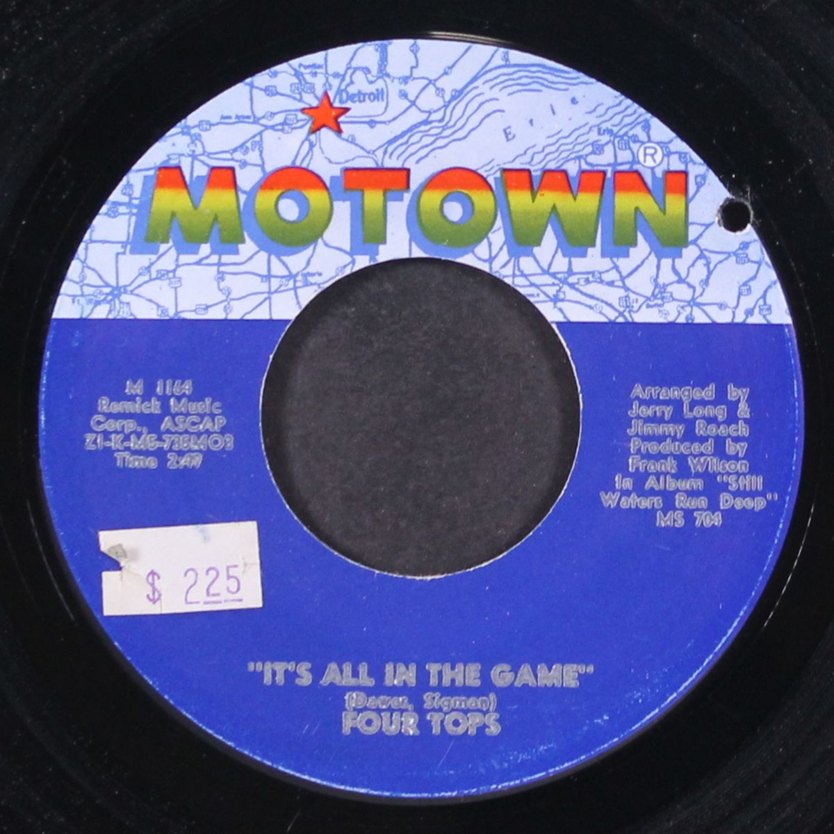it's all in the game / love (is the answer) by FOUR TOPS