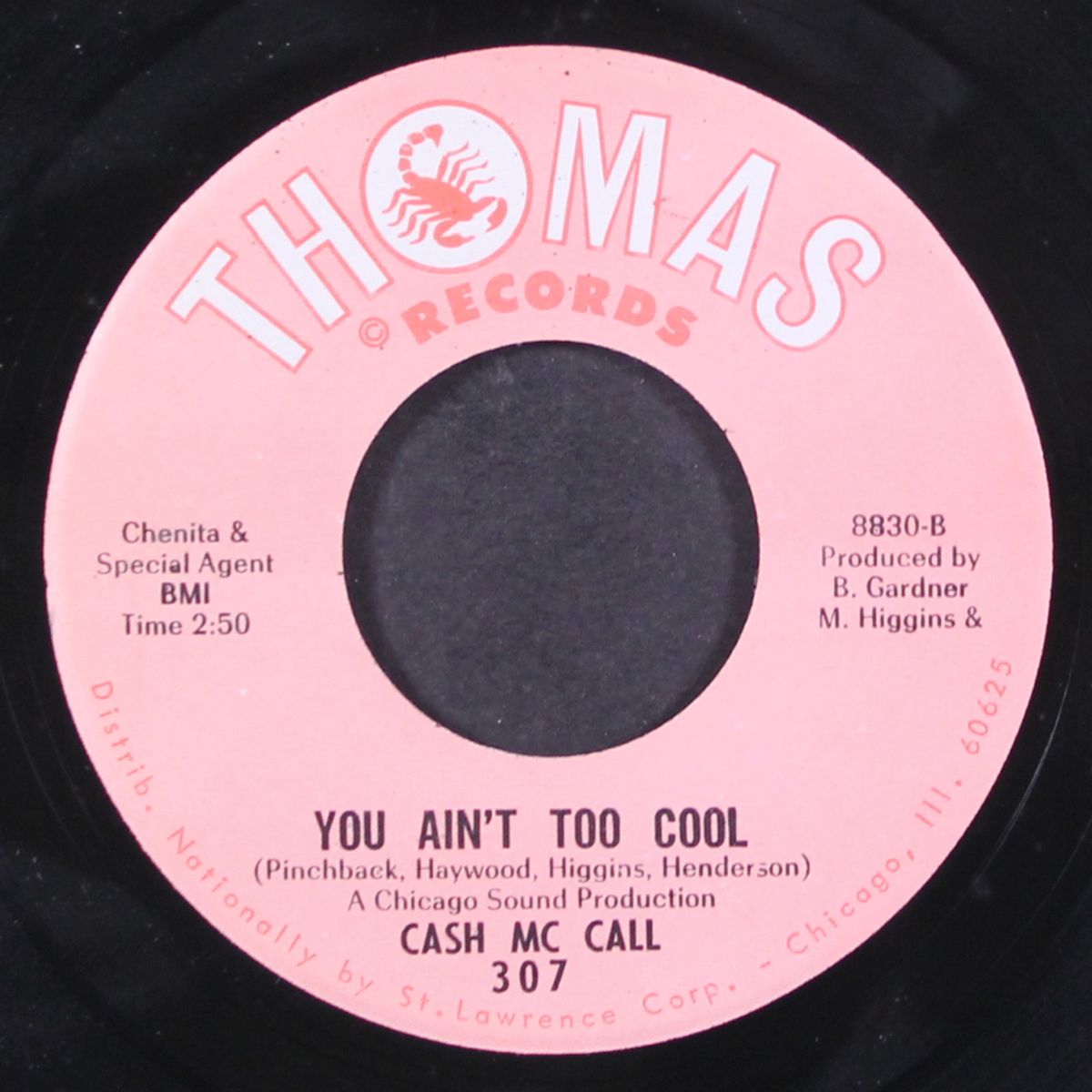 when you wake up / you ain't too cool by CASH MCCALL