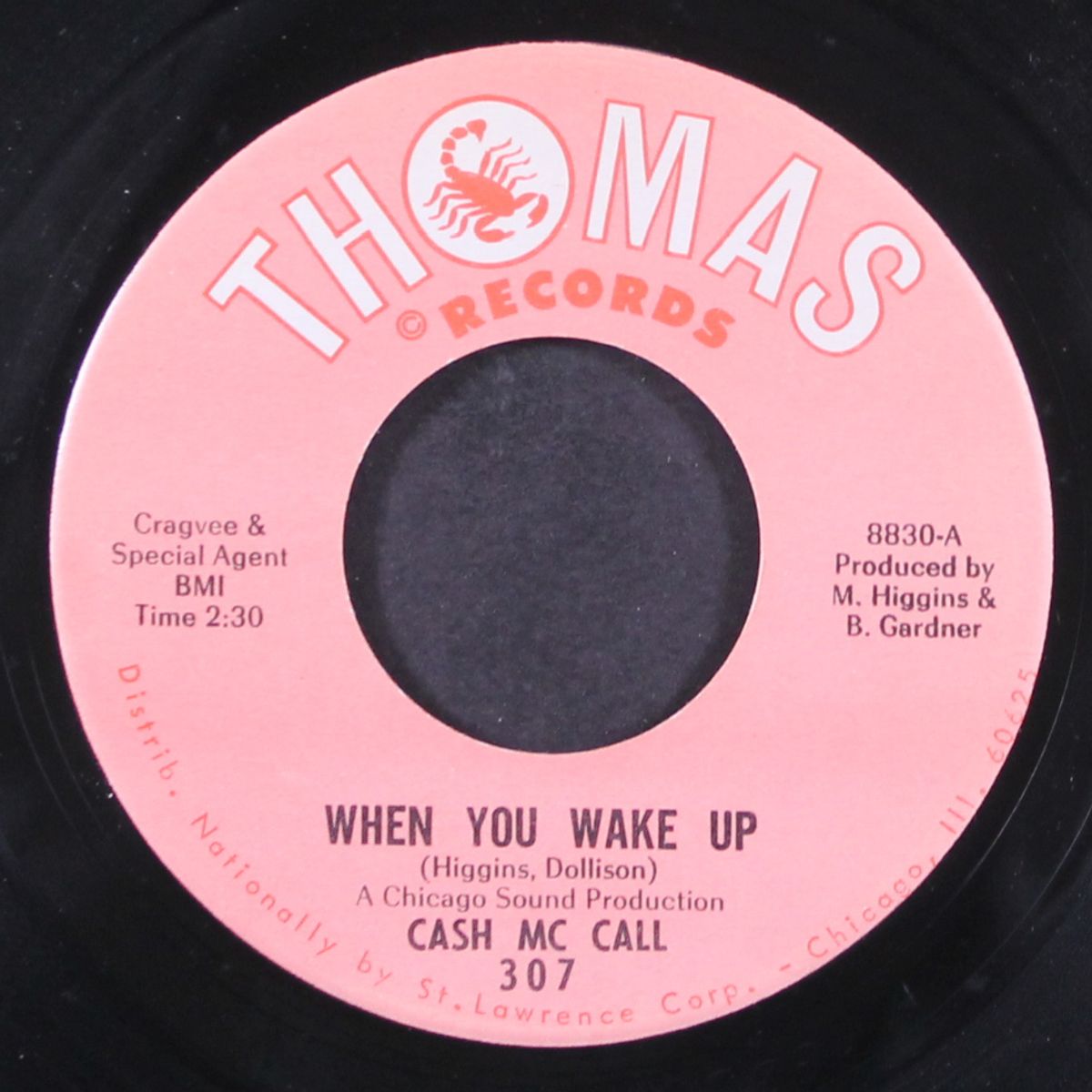 when you wake up / you ain't too cool by CASH MCCALL