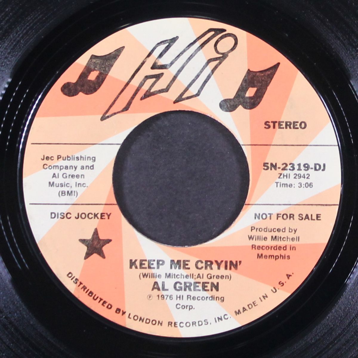 keep me cryin' by AL GREEN