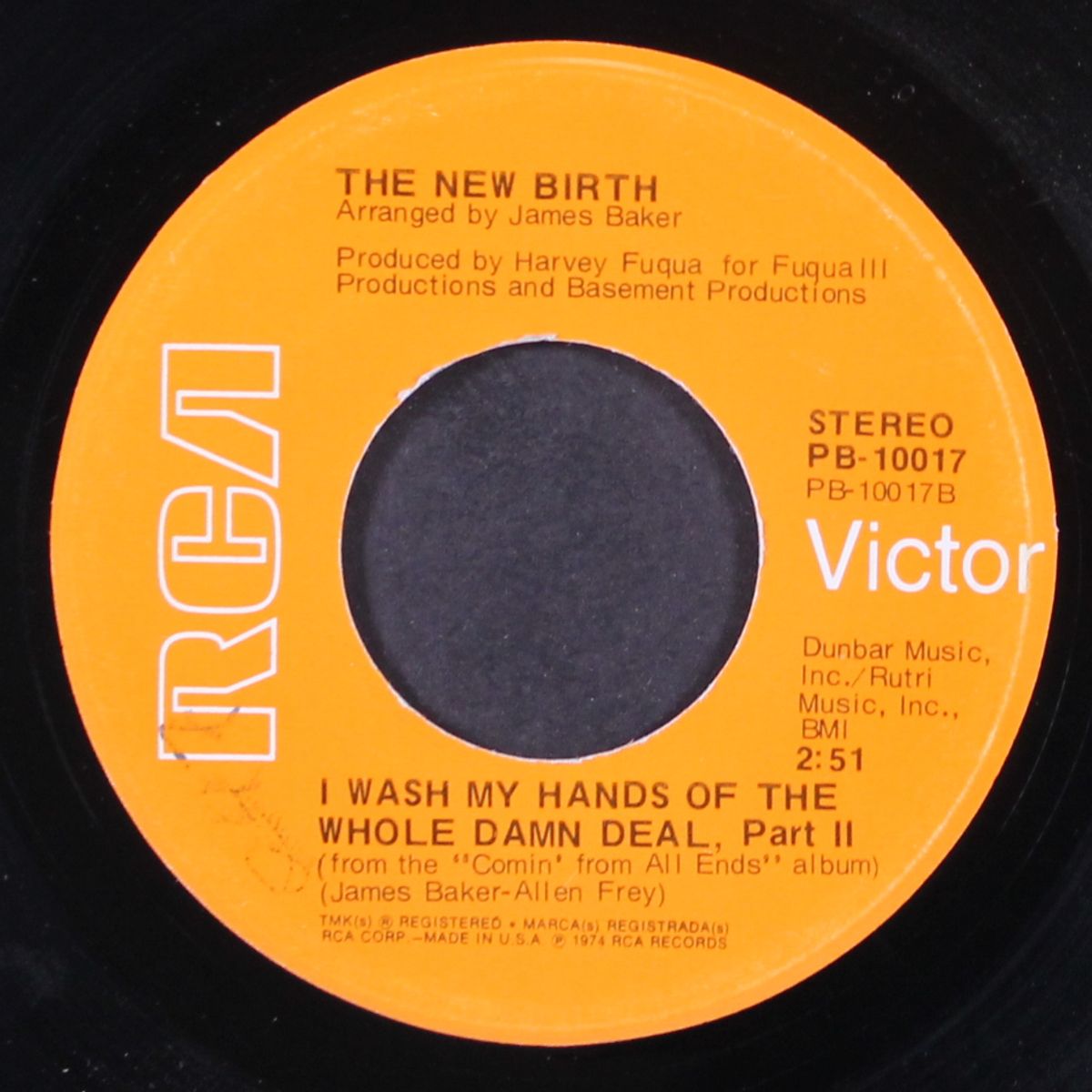 i wash my hands of the whole damn deal / part 2 by NEW BIRTH