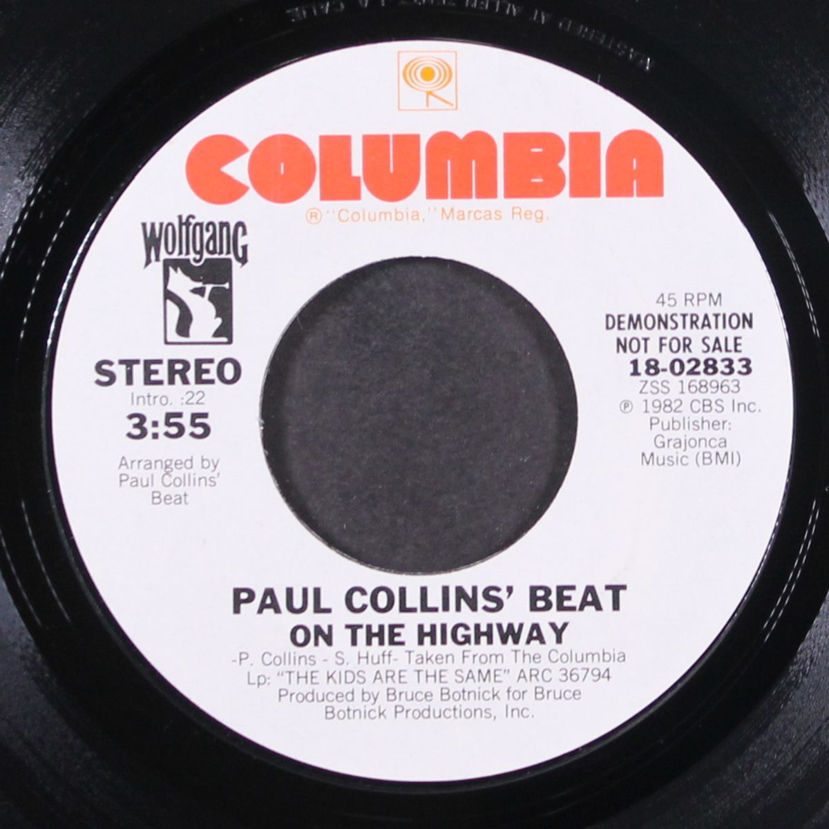 on the highway by PAUL COLLINS' BEAT