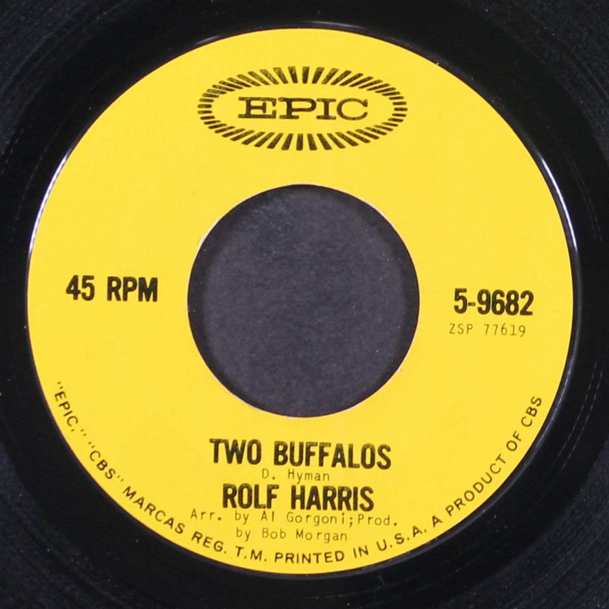 two buffalos by ROLF HARRIS