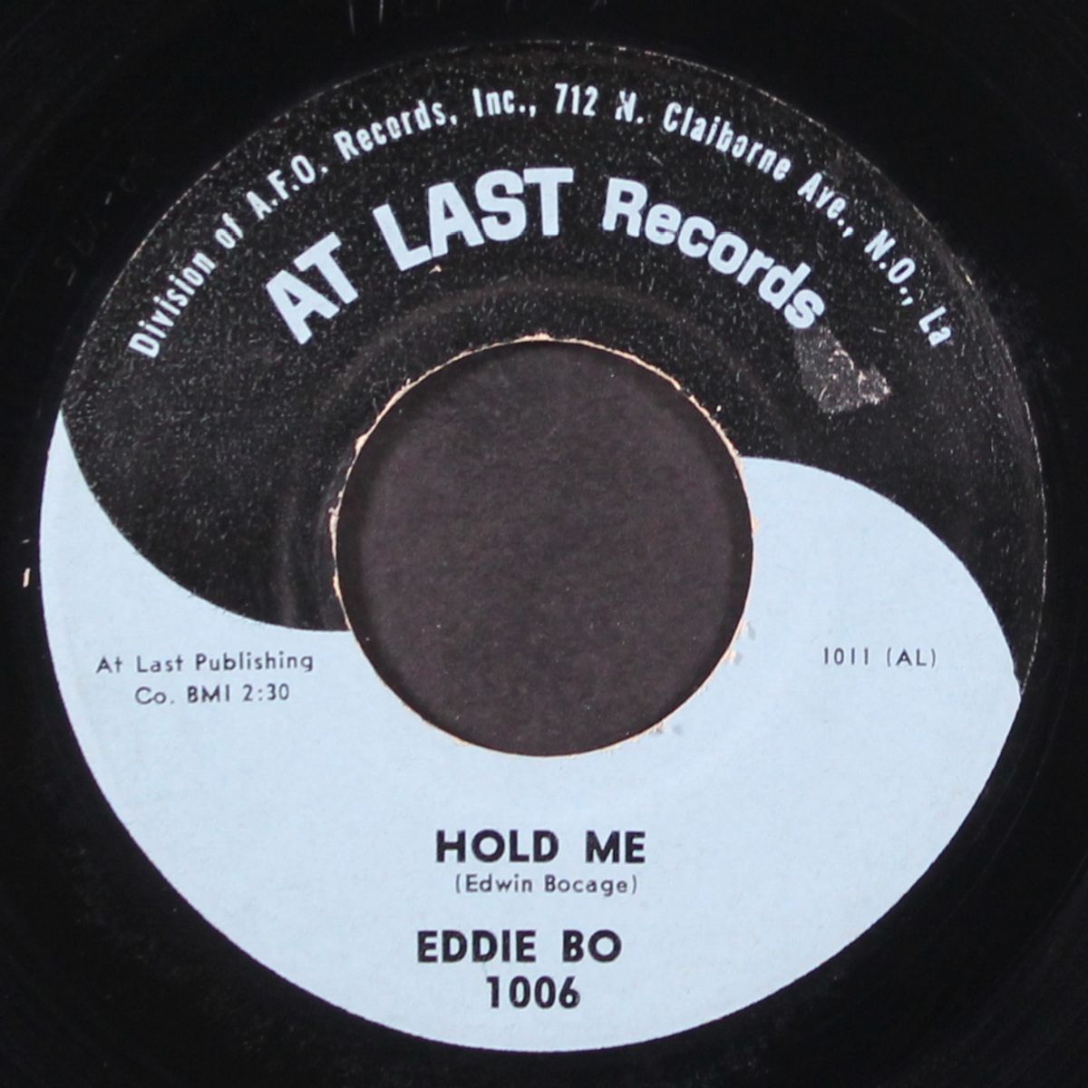 i found a little girl / hold me by EDDIE BO