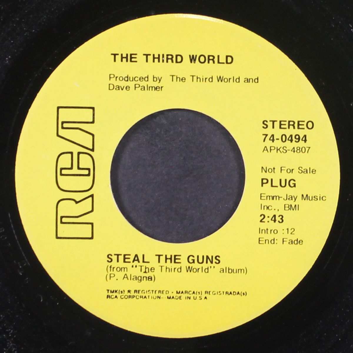 steal the guns by THIRD WORLD
