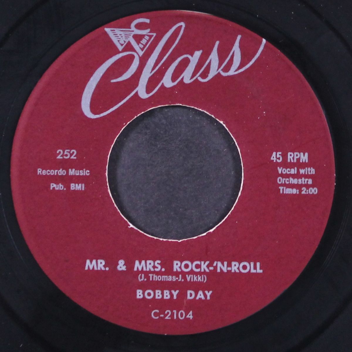 mr. & mrs. rock-'n-roll / gotta new girl by BOBBY DAY
