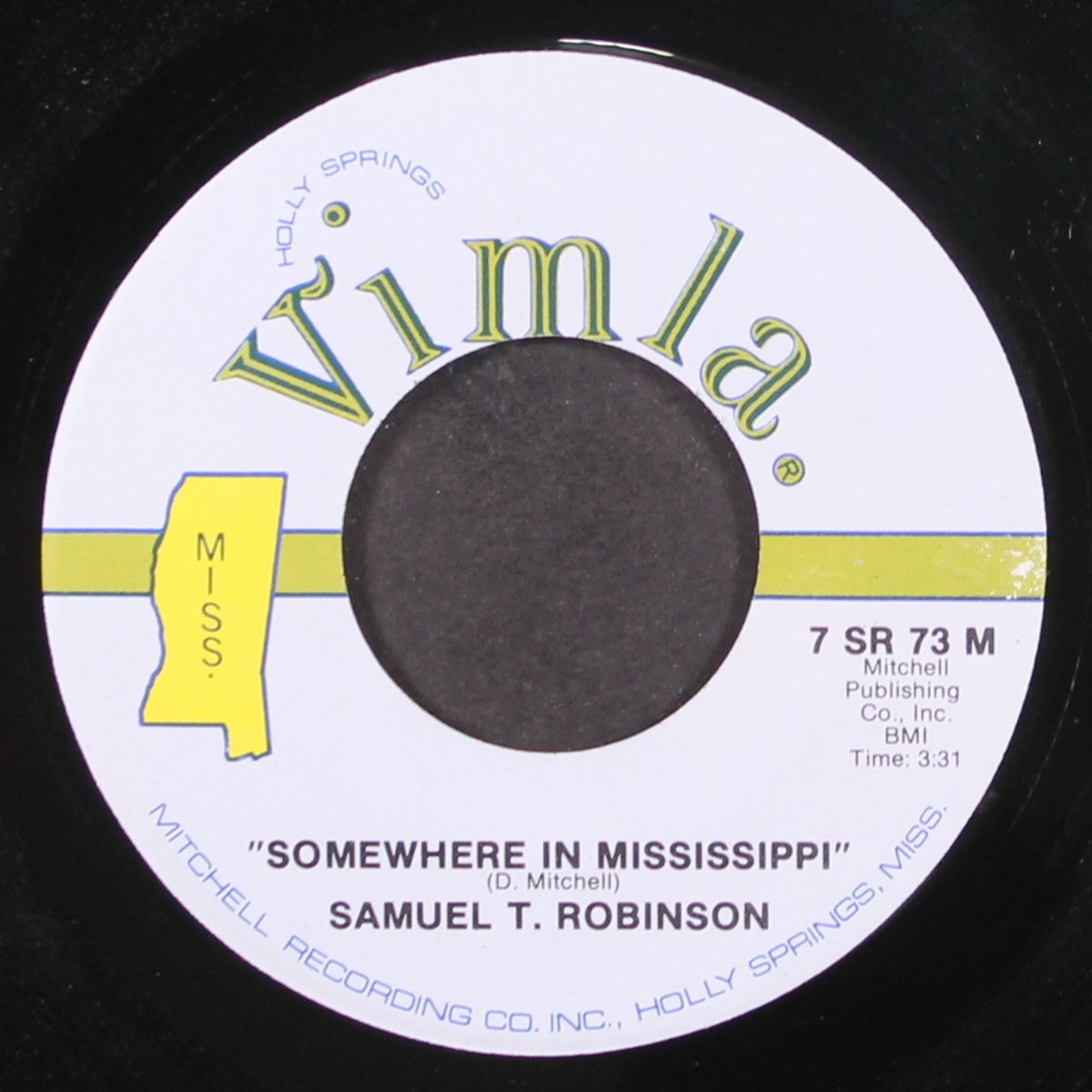 somewhere in mississippi / same by SAMUEL T. ROBINSON