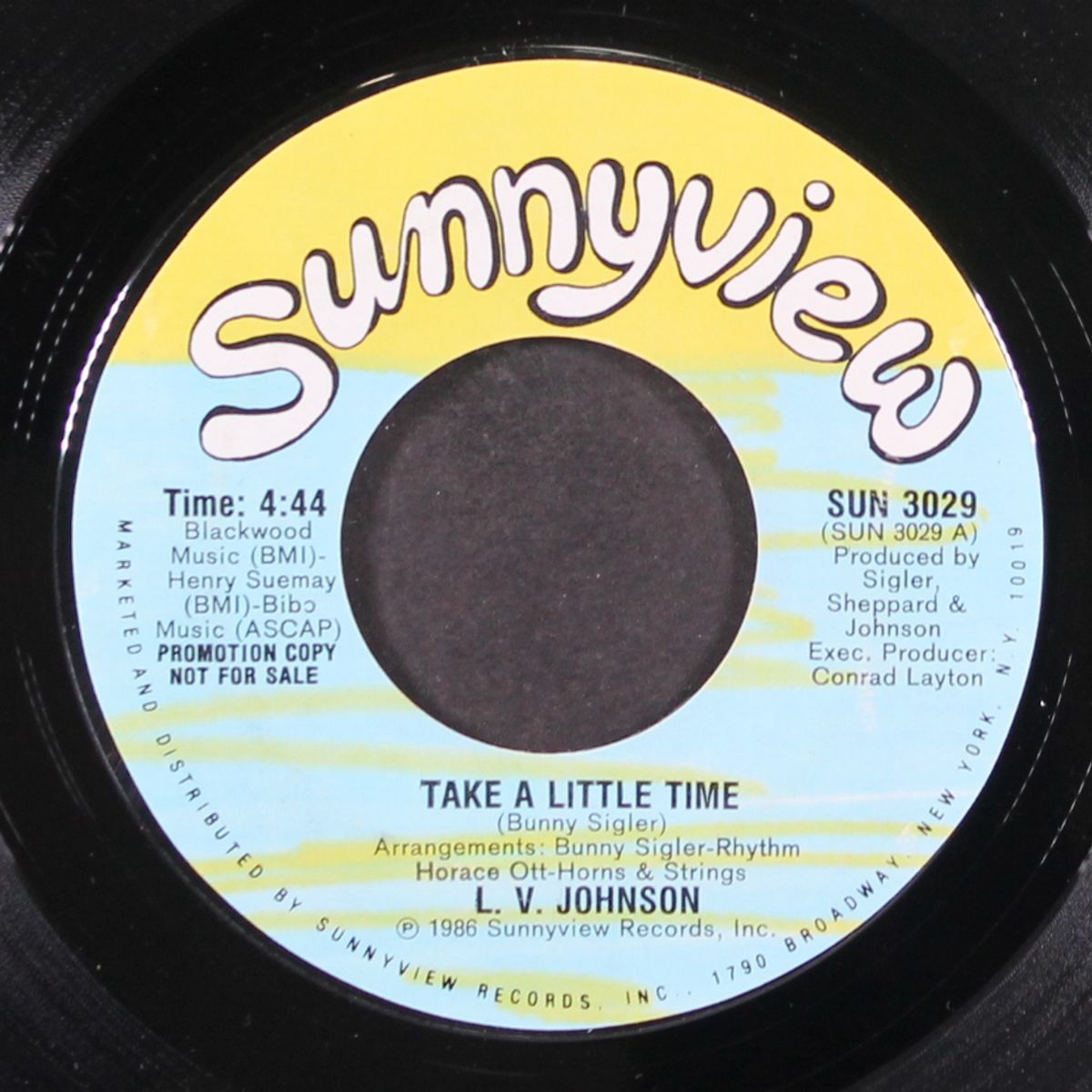 take a little time / same by L.V. JOHNSON