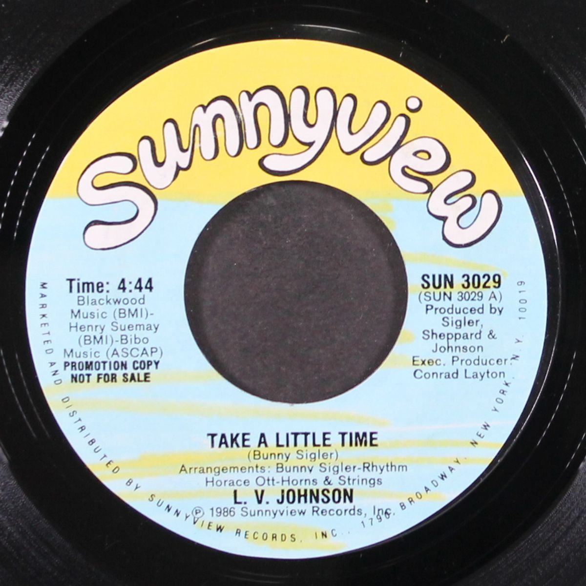 take a little time / same by L.V. JOHNSON