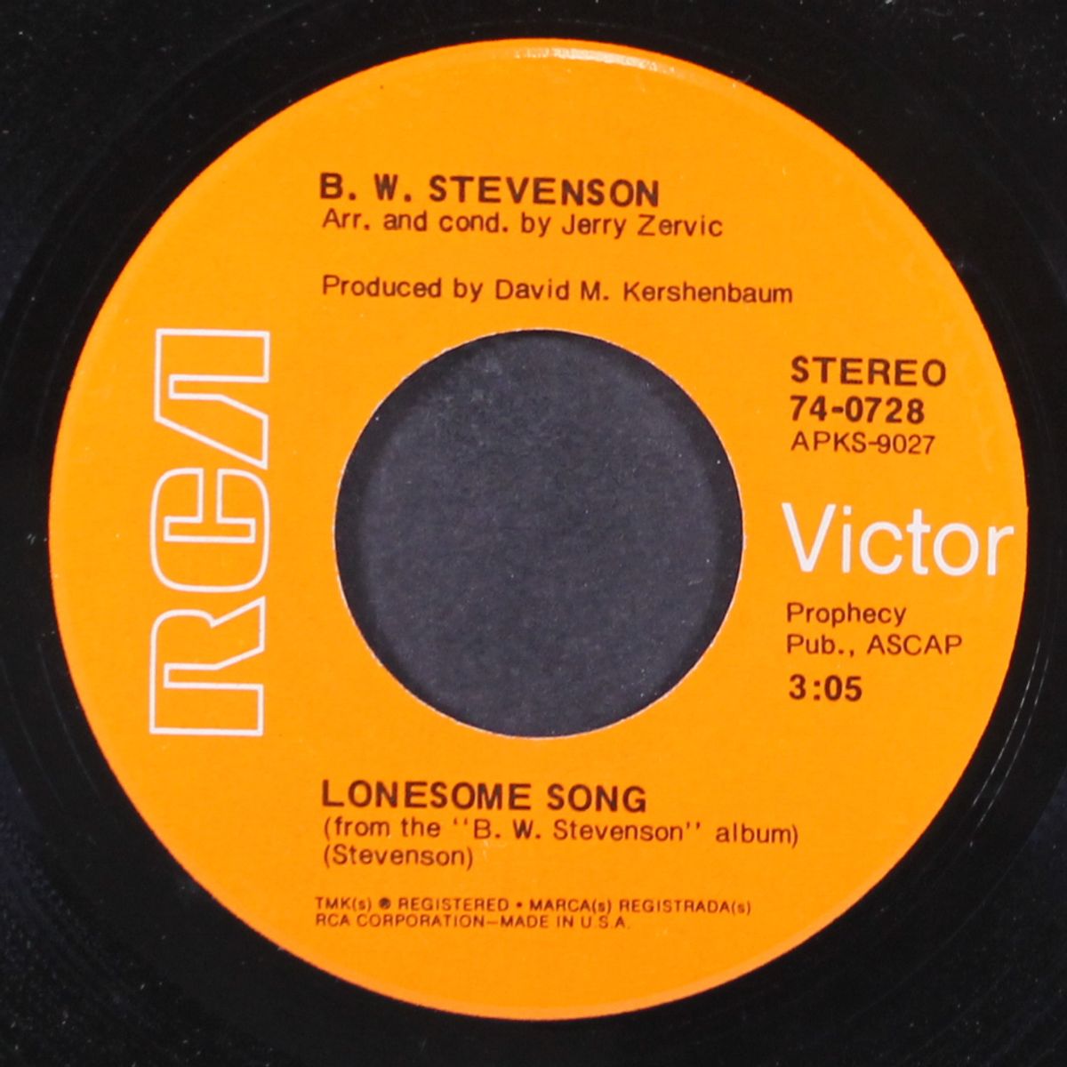 lonesome song by B.W. STEVENSON
