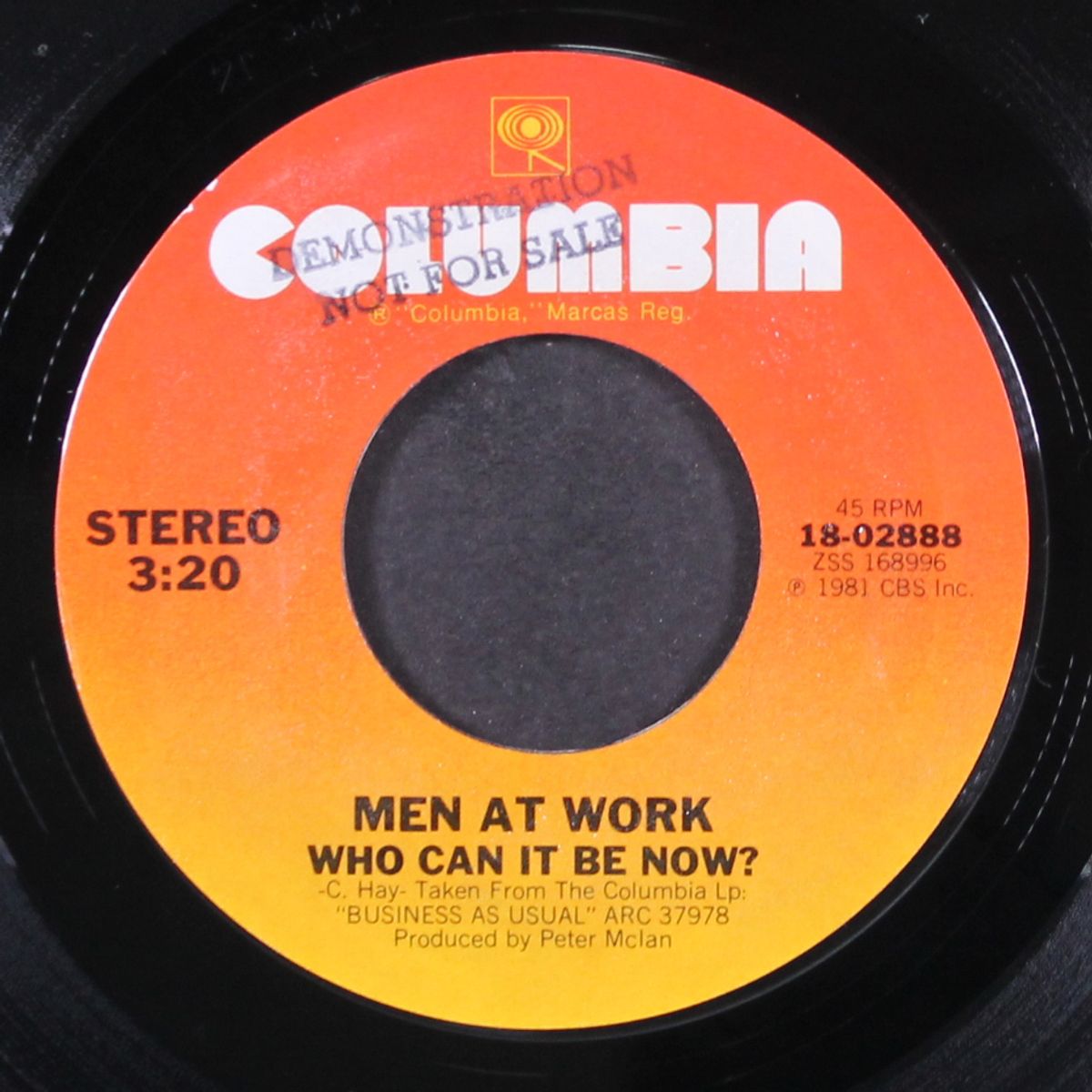 who can it be now / anyone for tennis by MEN AT WORK