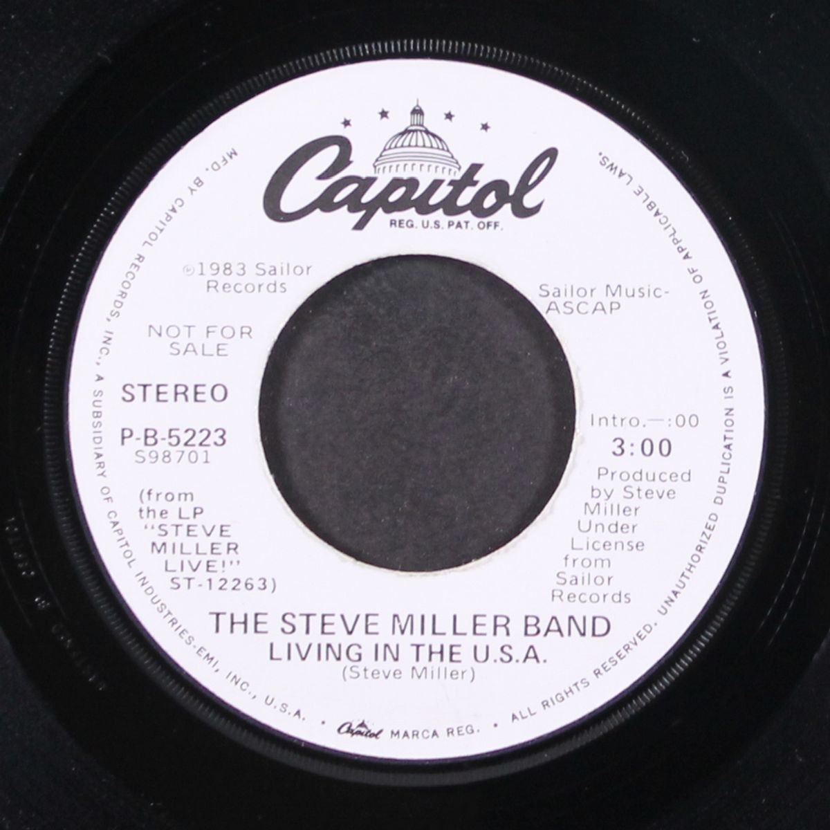 living in the u.s.a / same by STEVE MILLER BAND