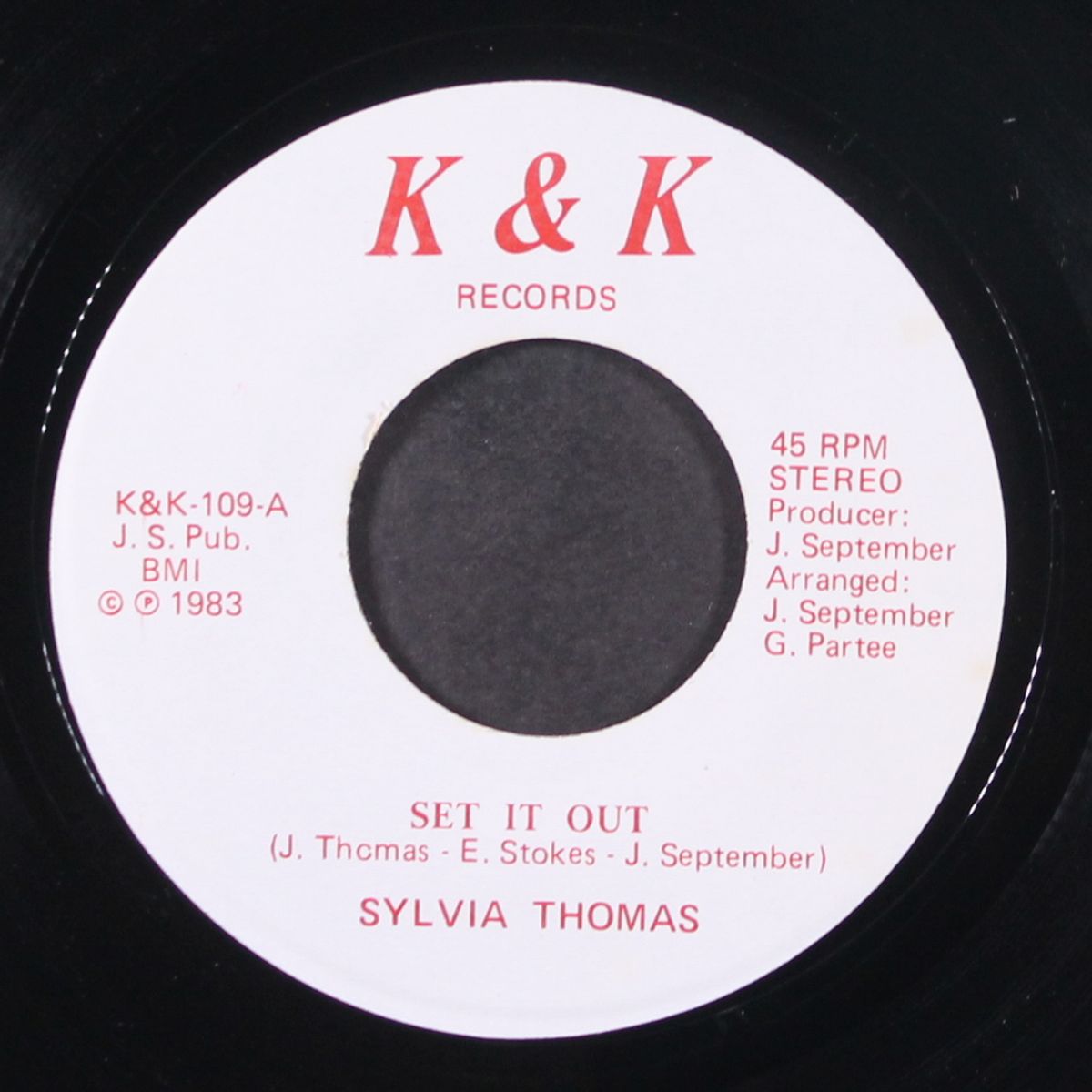 set it out / tell me all about you by SYLVIA THOMAS