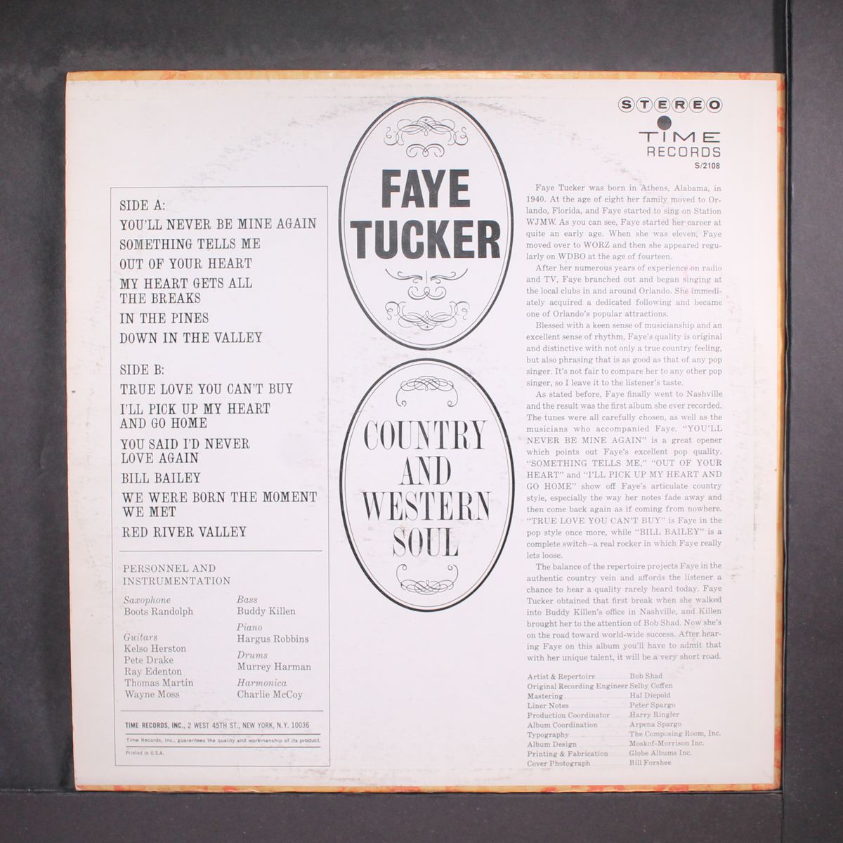 country and western soul by FAYE TUCKER