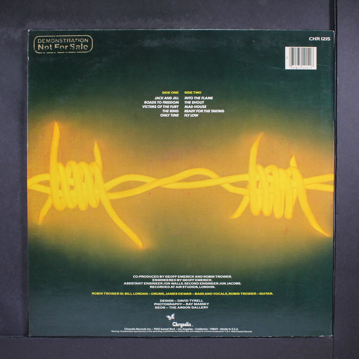 victims of the fury by ROBIN TROWER