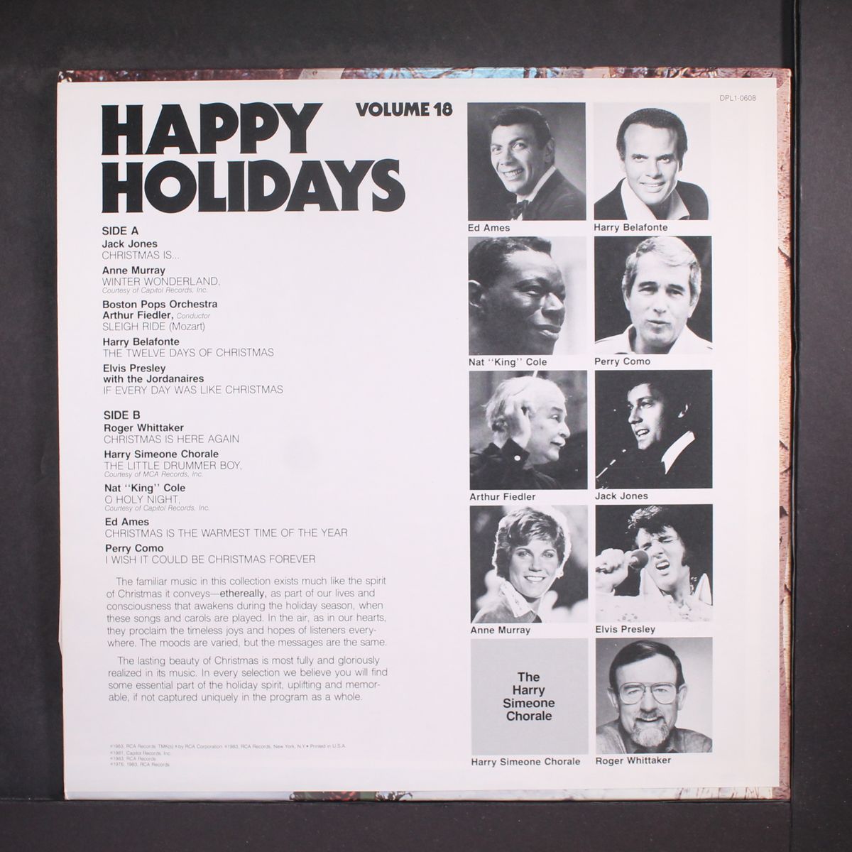 true value happy holidays vol. 18 by VARIOUS