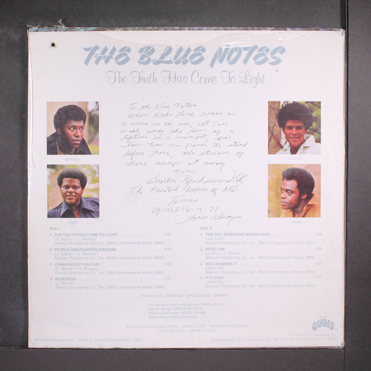 the truth has come to light by BLUE NOTES