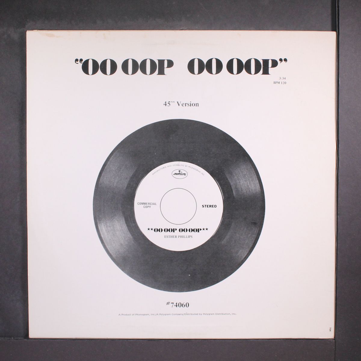 oo oop oo oop by ESTHER PHILLIPS