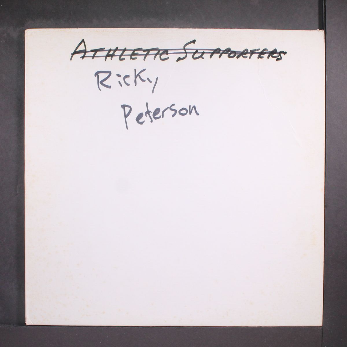look who's lonely now / same by RICKY PETERSON