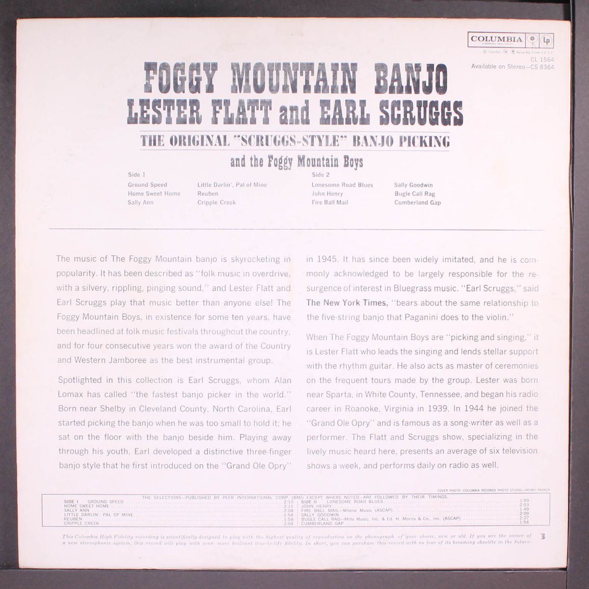 foggy mountain banjo by FLATT & SCRUGGS
