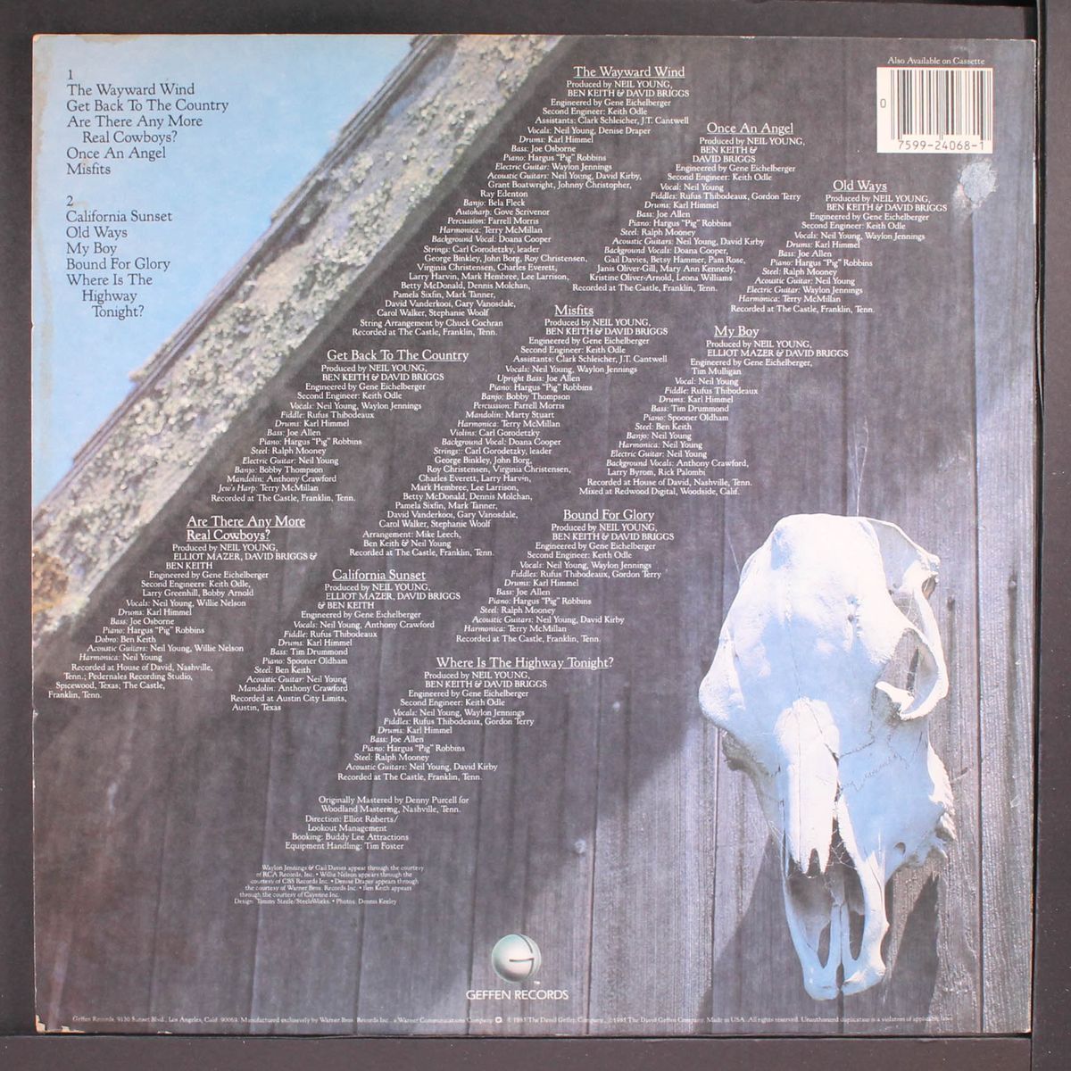 old ways by NEIL YOUNG