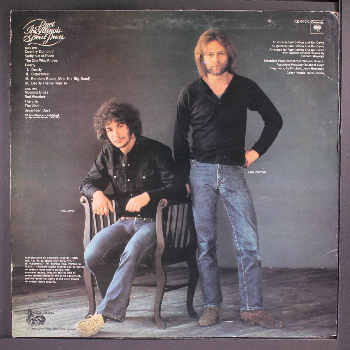 duet by ILLINOIS SPEED PRESS