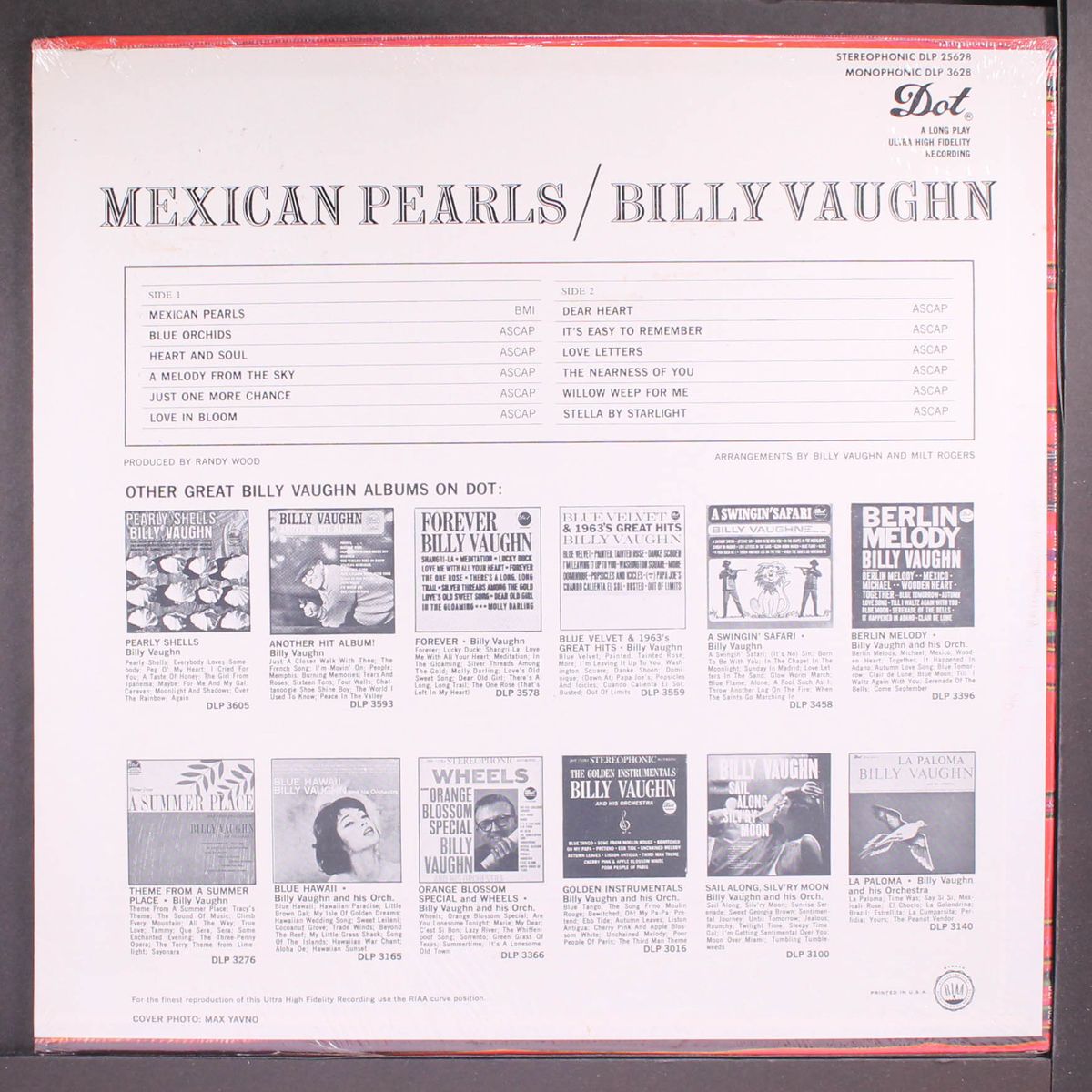 mexican pearls by BILLY VAUGHN