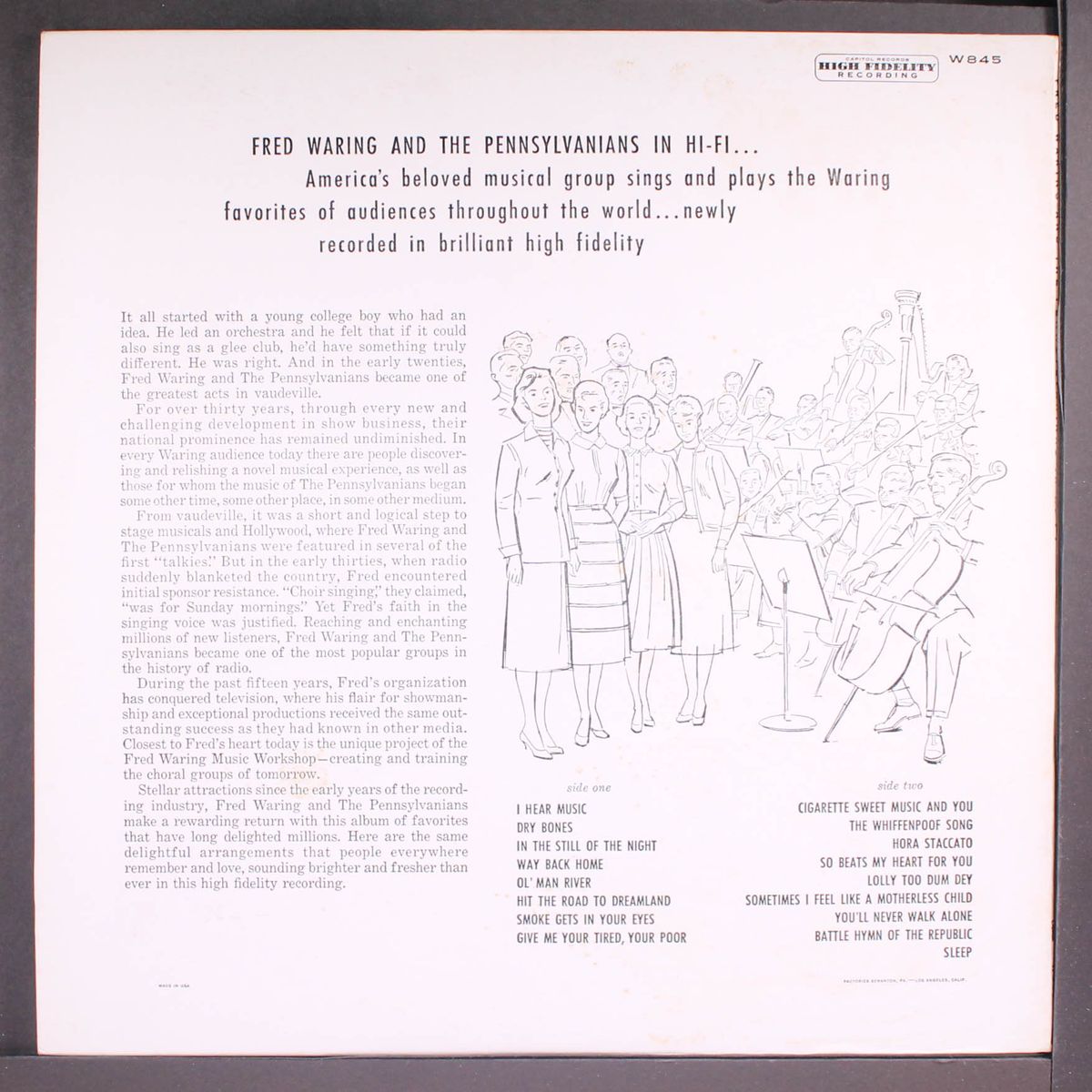 in hi-fi by FRED WARING