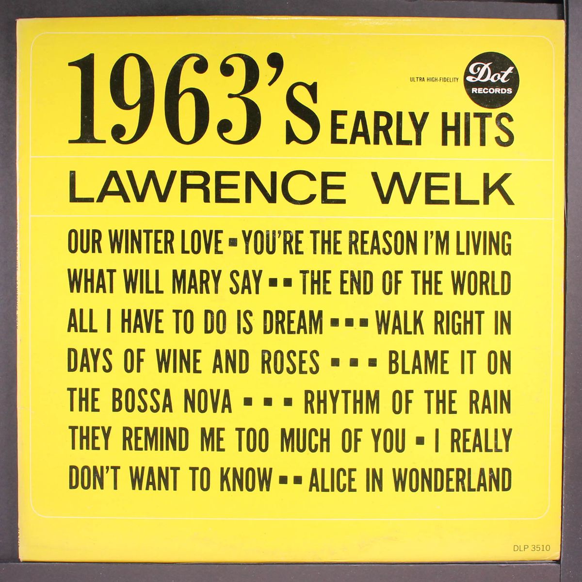 1963's early hits by LAWRENCE WELK