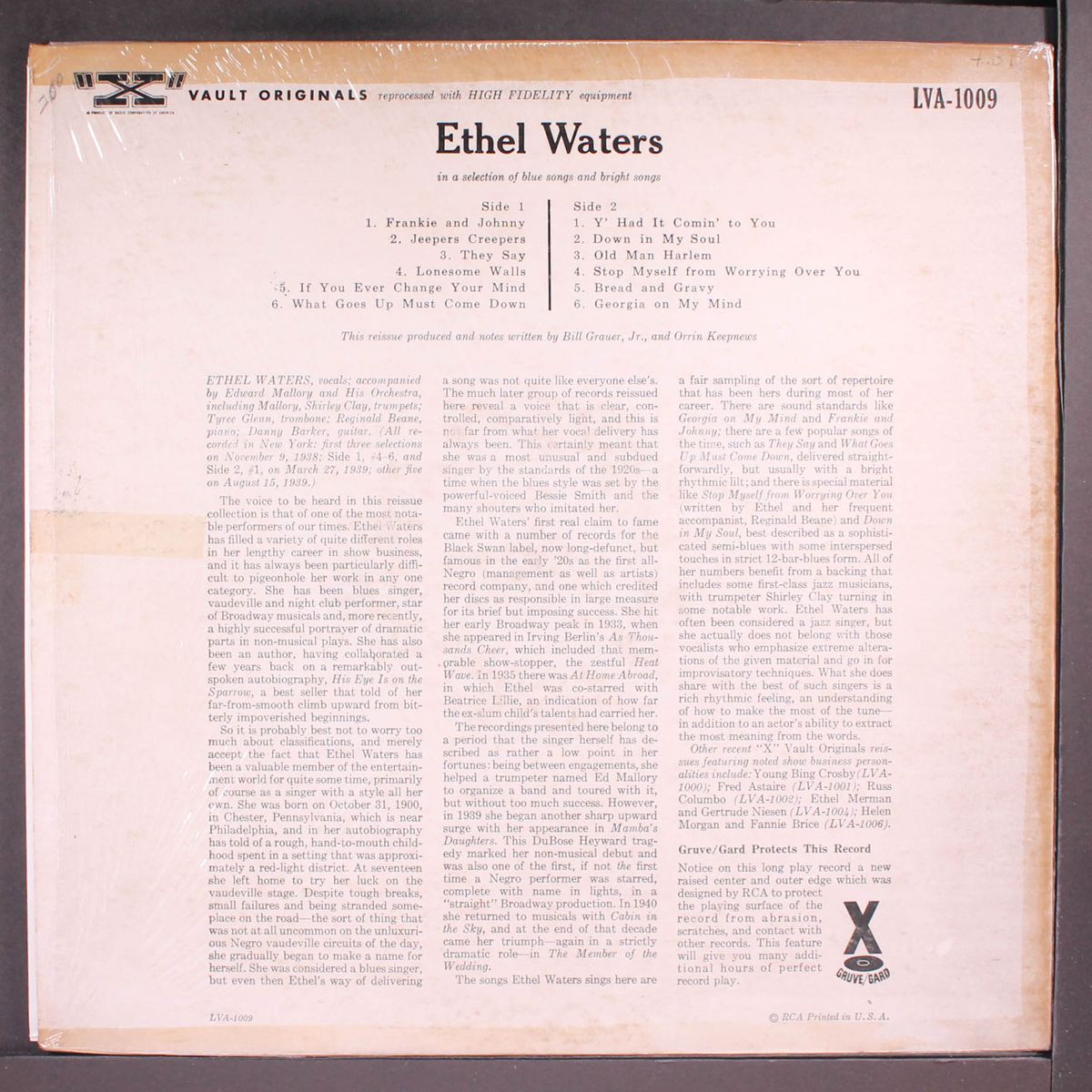 ethel waters by ETHEL WATERS