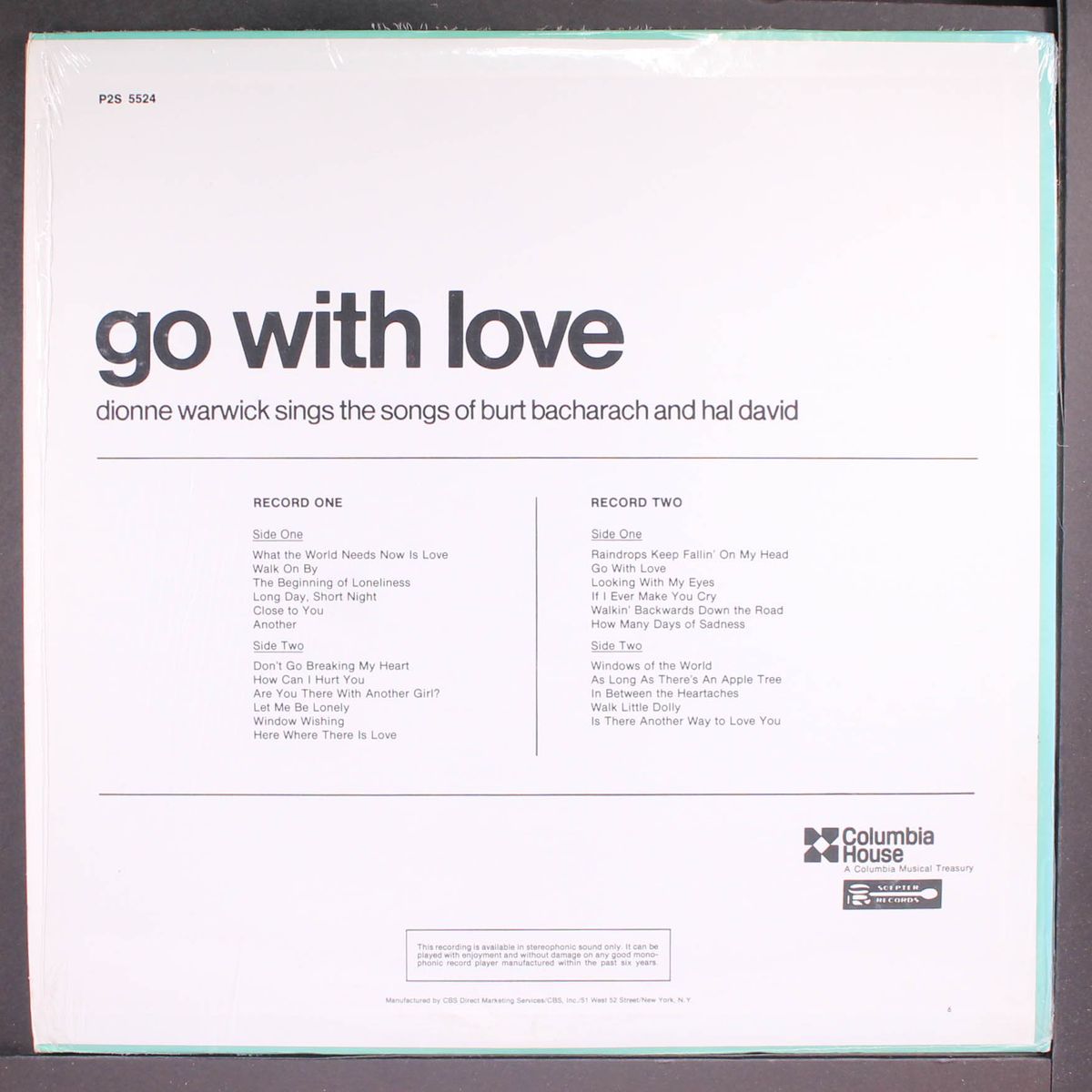go with love by DIONNE WARWICK