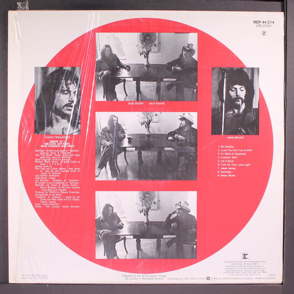 smokin' o.p.'s by BOB SEGER
