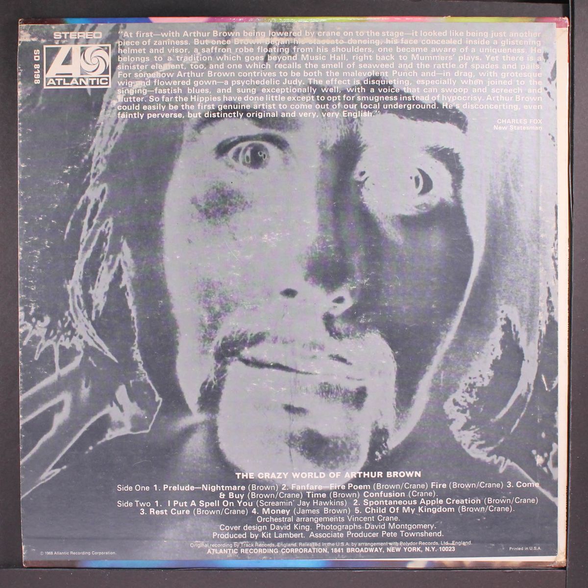 the crazy world of arthur brown by ARTHUR BROWN