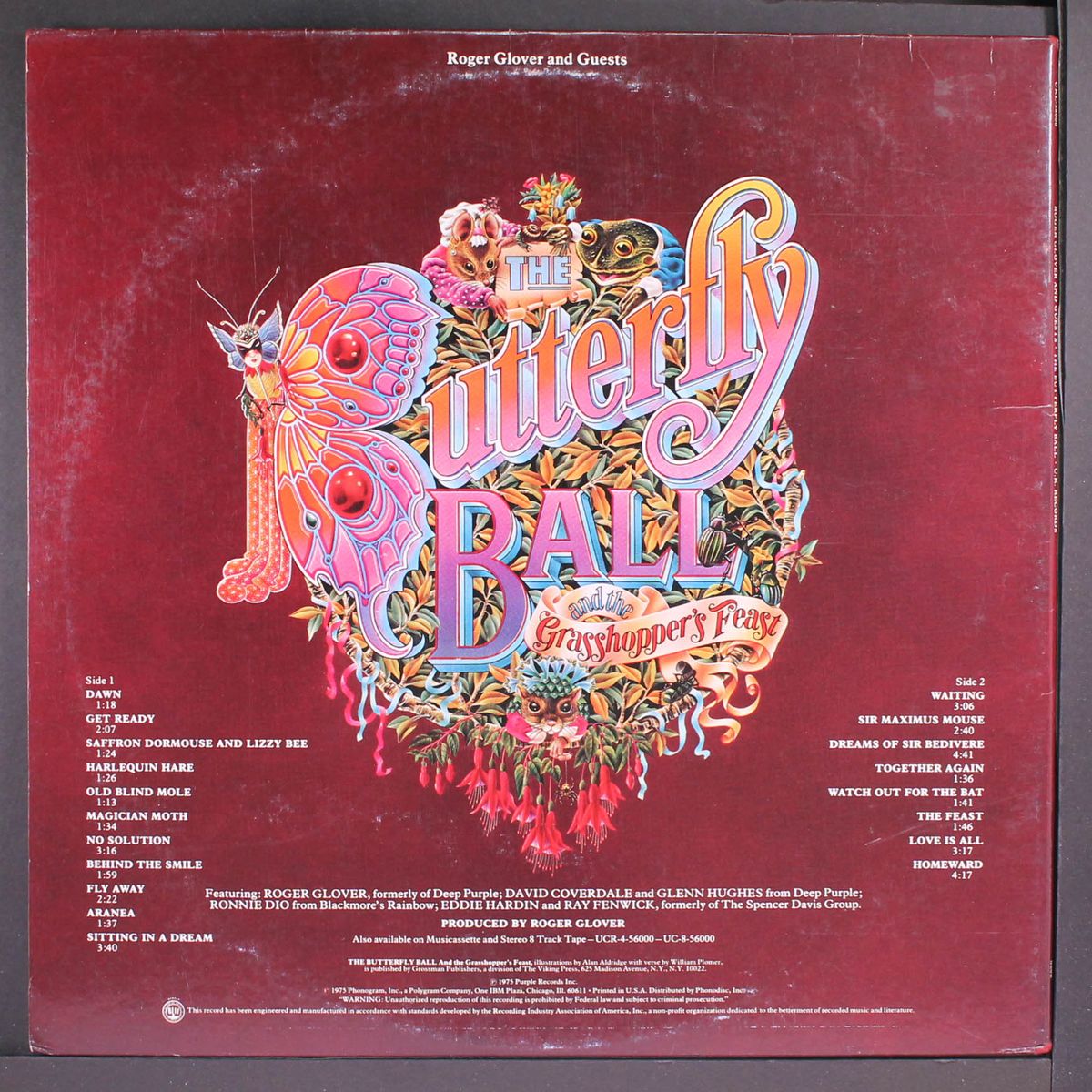 the butterfly ball by ROGER GLOVER & GUESTS
