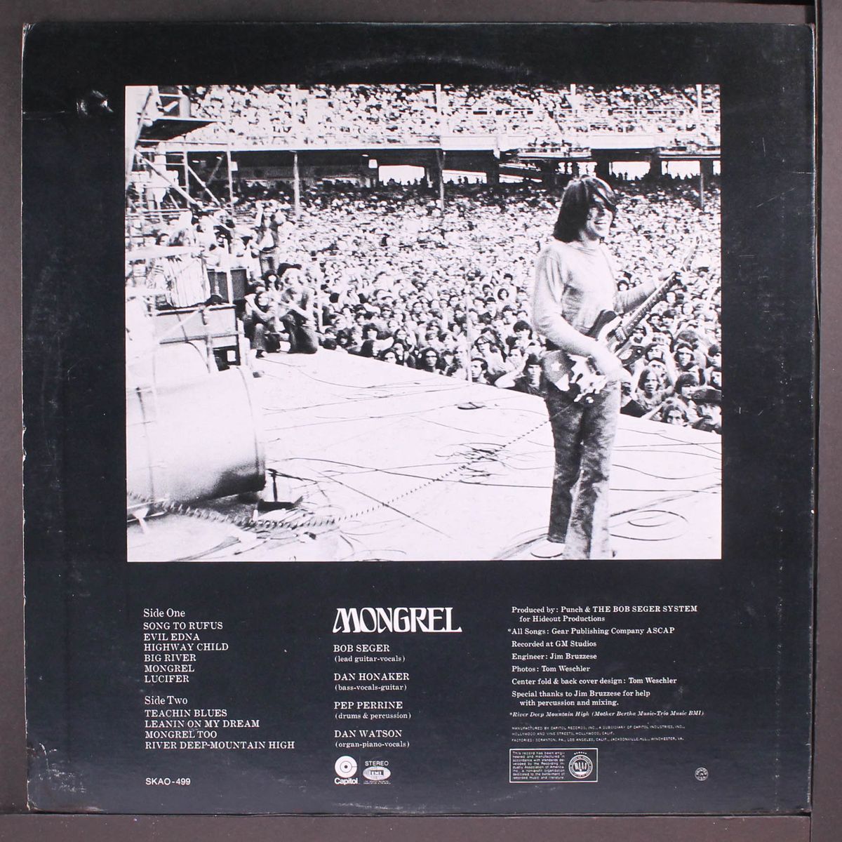 mongrel by BOB SEGER SYSTEM