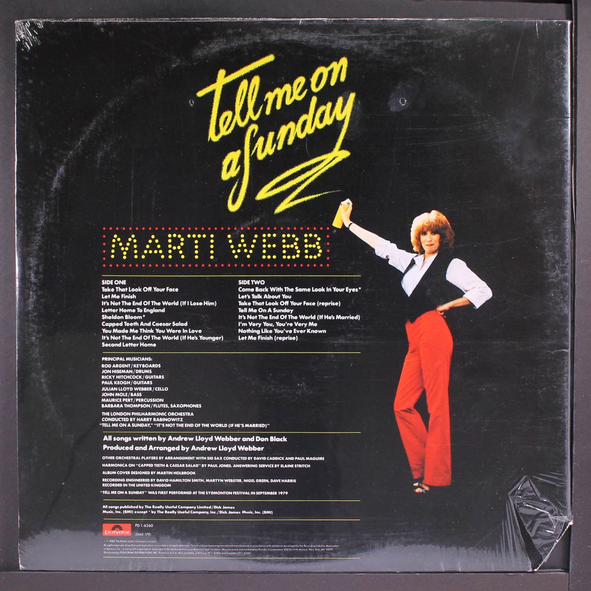 tell me on a sunday by MARTI WEBB