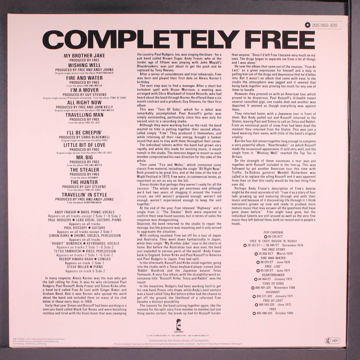 completely free by FREE