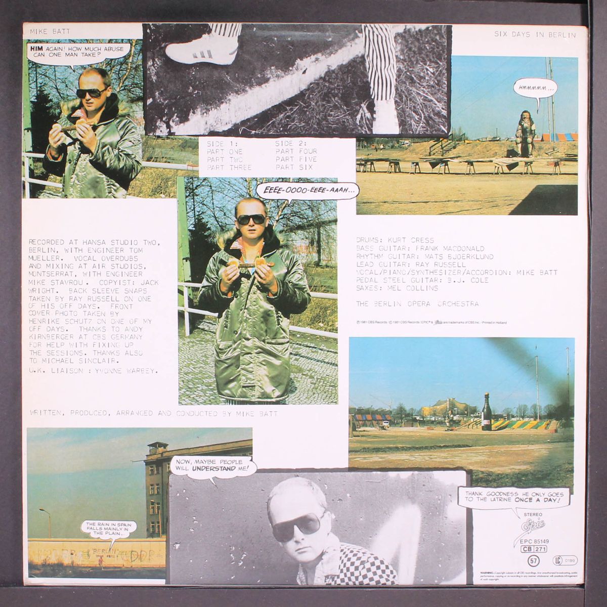 six days in berlin by MIKE BATT