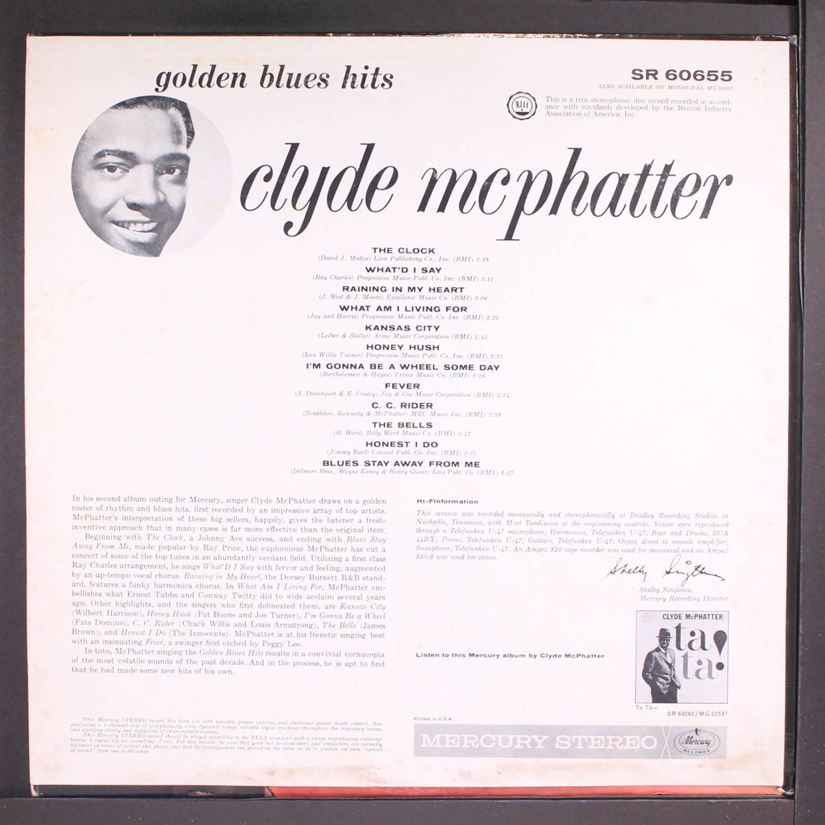golden blues hits by CLYDE MCPHATTER