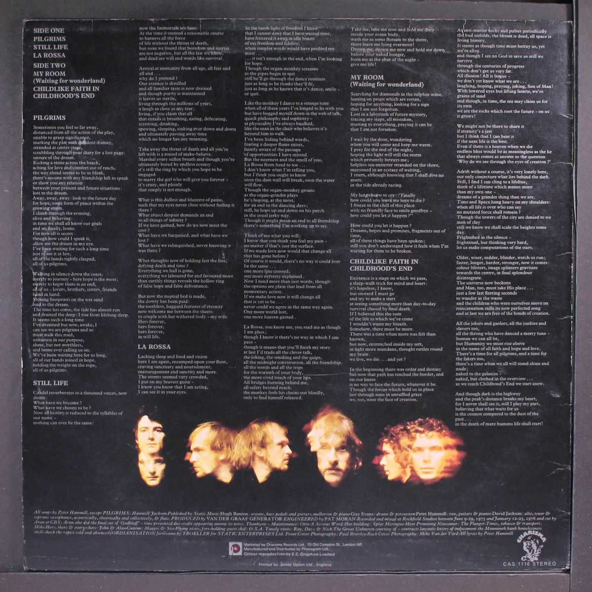 still life by VAN DER GRAAF GENERATOR