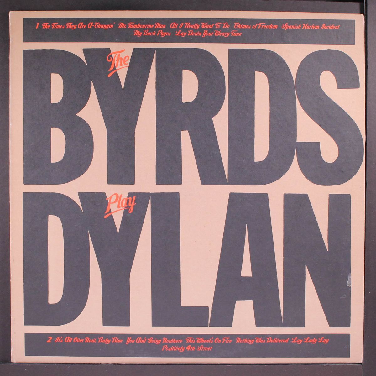 byrds play dylan by BYRDS