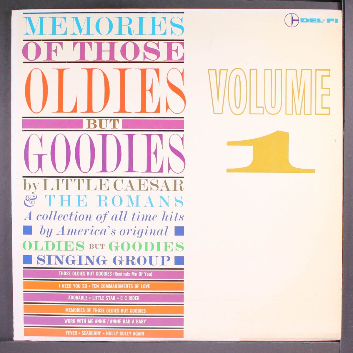 memories of those oldies but goodies, vol. 1 by LITTLE CAESAR & ROMANS