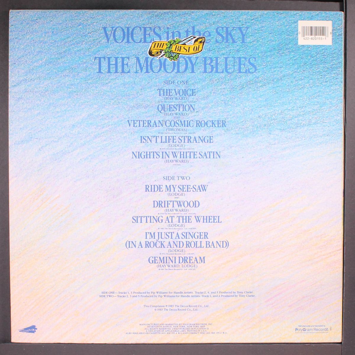voices in the sky by MOODY BLUES