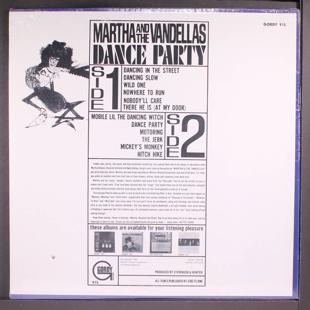 dance party by MARTHA & VANDELLAS
