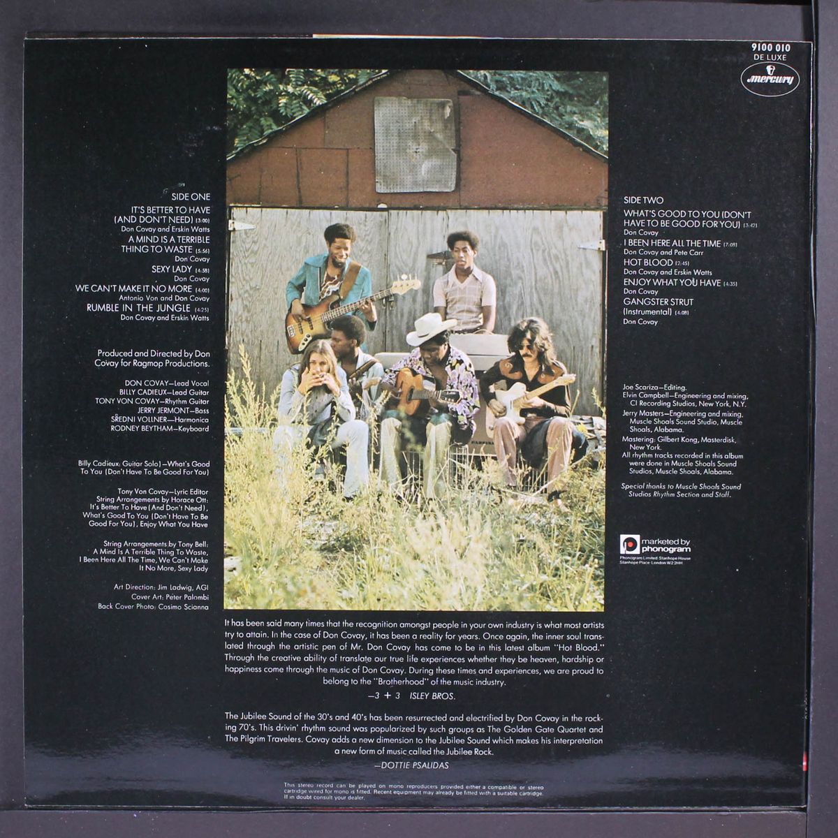 hot blood by DON COVAY