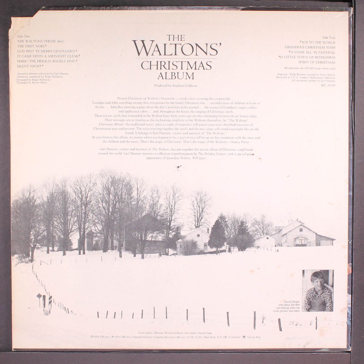 waltons' christmas album by TV SOUNDTRACK