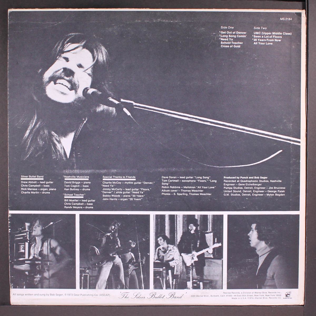 seven: contrasts by BOB SEGER